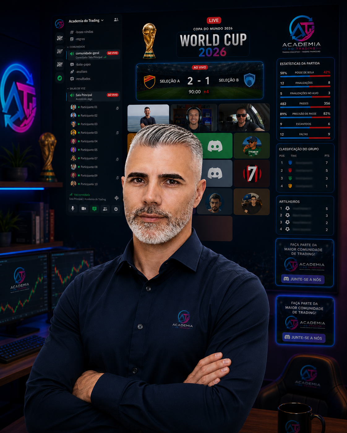 Bicho, mentor da Academia do Trading